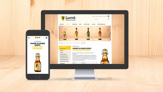 Soft-Relaunch Brauerei GANTER- tp werbeagentur