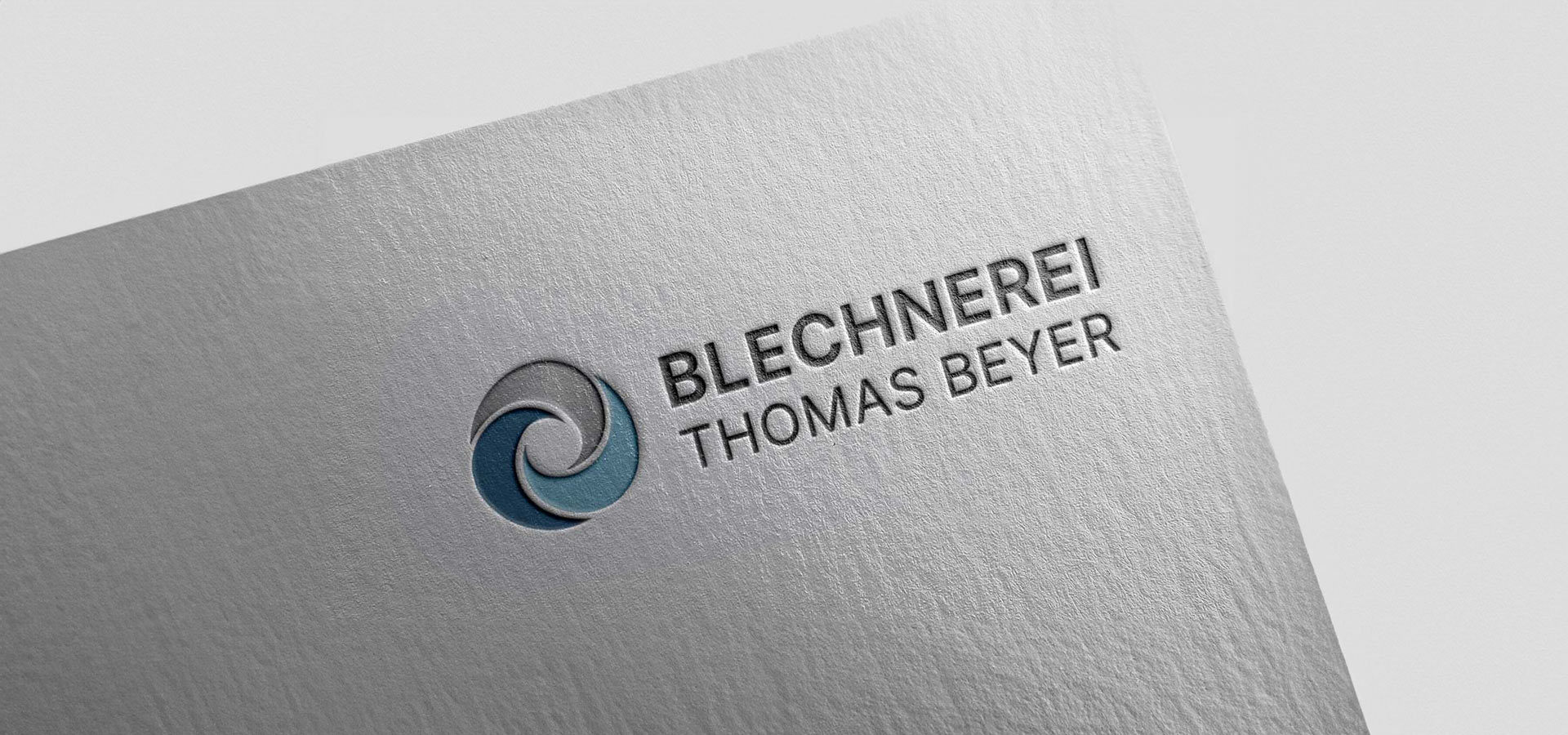 Logo Blechnerei Thomas Beyer neu auf Papier