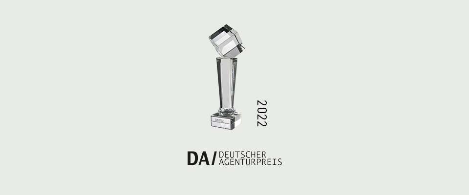 Award Logo Deutscher Agenturpreis 2022