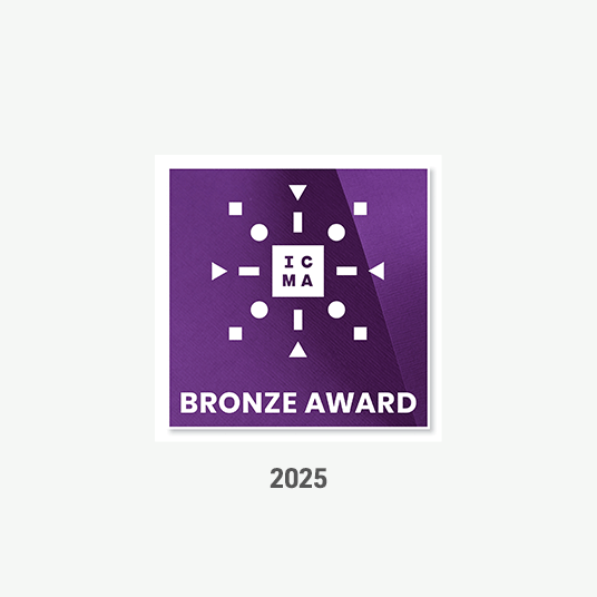 ICMA Bronze Award 2025