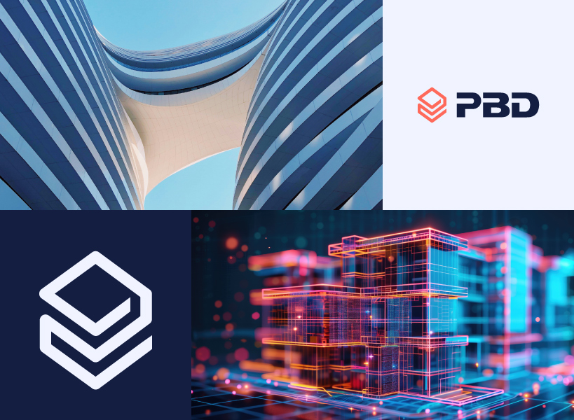 Collage verschiedener Bilder und illustrativen Darstellungen von PBD.